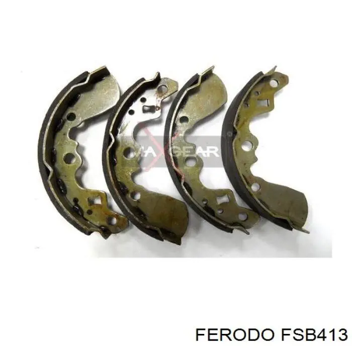 Тормоза рабочие задние ножные и тормозные барабаны Ferodo FSB413 цена, от 13.38 USD