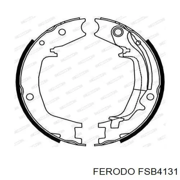 Тормозные колодки стояночного тормоза Ferodo FSB4131 цена, от 40.88 USD