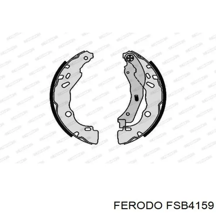 FSB4159 Ferodo колодки тормозные задние барабанные