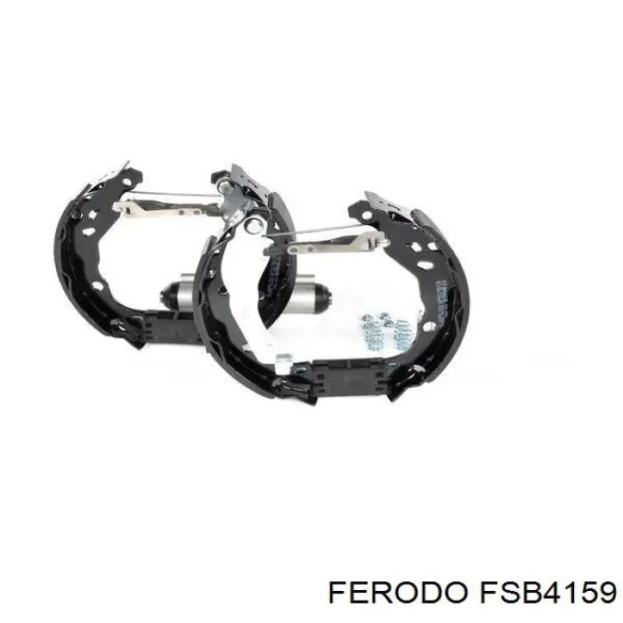 Купить FSB4159 Ferodo Задние барабанные тормозные колодки