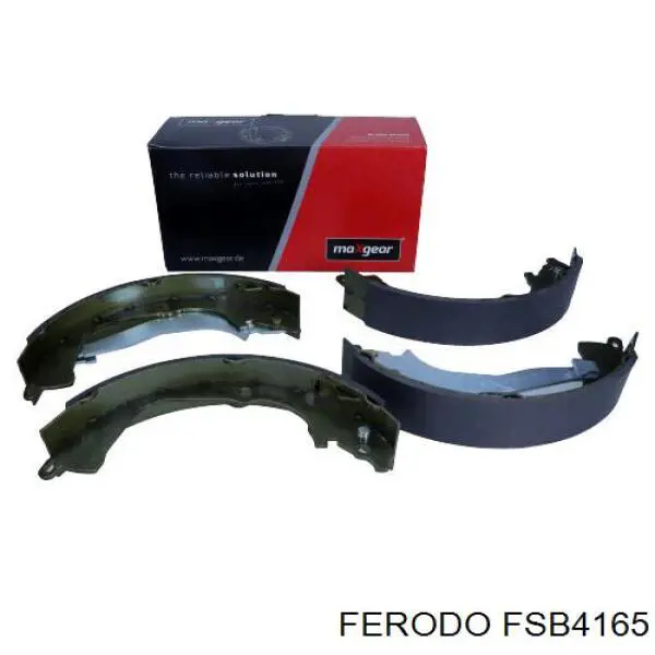 Zapatas de frenos de tambor traseras FSB4165 Ferodo