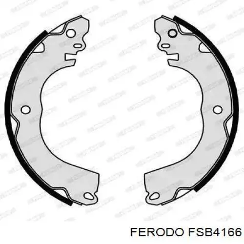 FSB4166 Ferodo колодки тормозные задние барабанные
