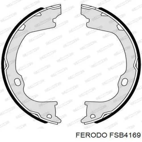 Тормозные колодки стояночного тормоза Ferodo FSB4169 цена, от 56.28 USD