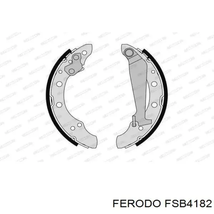FSB4182 Ferodo Барабанные тормозные колодки