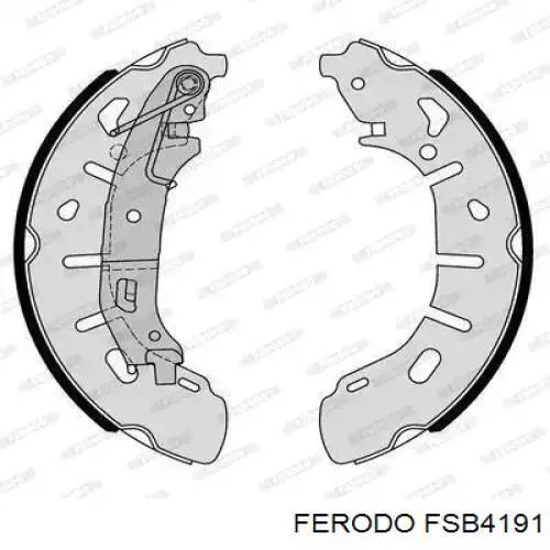 Задние барабанные колодки FSB4191 Ferodo