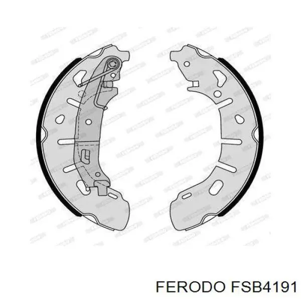 Zapatas de frenos de tambor traseras FSB4191 Ferodo