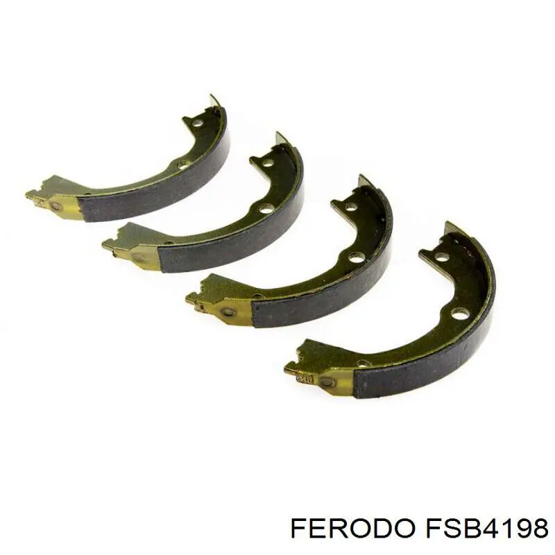 Купить FSB4198 Ferodo Колодки ручника/стояночного тормоза