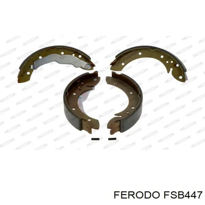 Тормоза рабочие задние ножные и тормозные барабаны Ferodo FSB447 цена, от 26.59 USD