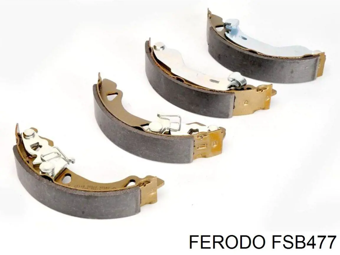 FSB477 Ferodo колодки тормозные задние барабанные