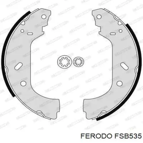 FSB535 Ferodo колодки тормозные задние барабанные