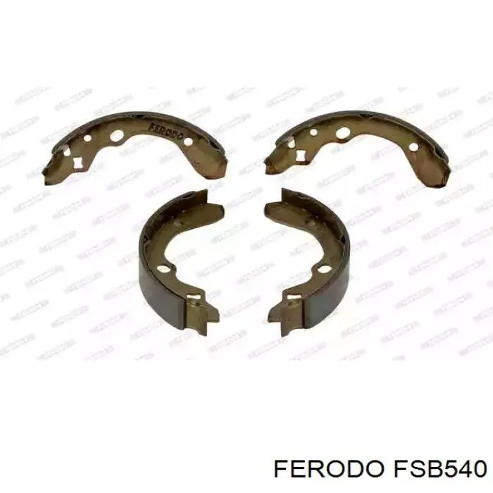 Задние барабанные колодки FSB540 Ferodo