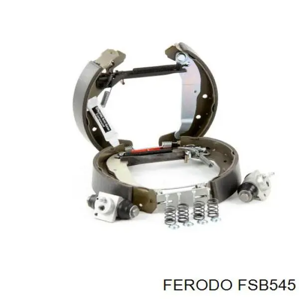 Задние барабанные колодки FSB545 Ferodo