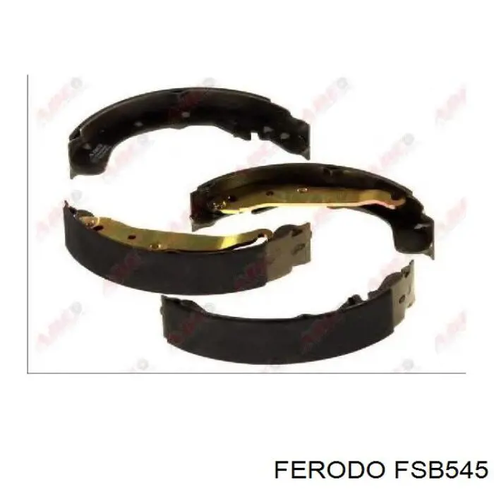 Тормоза рабочие задние ножные и тормозные барабаны Ferodo FSB545 цена, от 29.47 USD