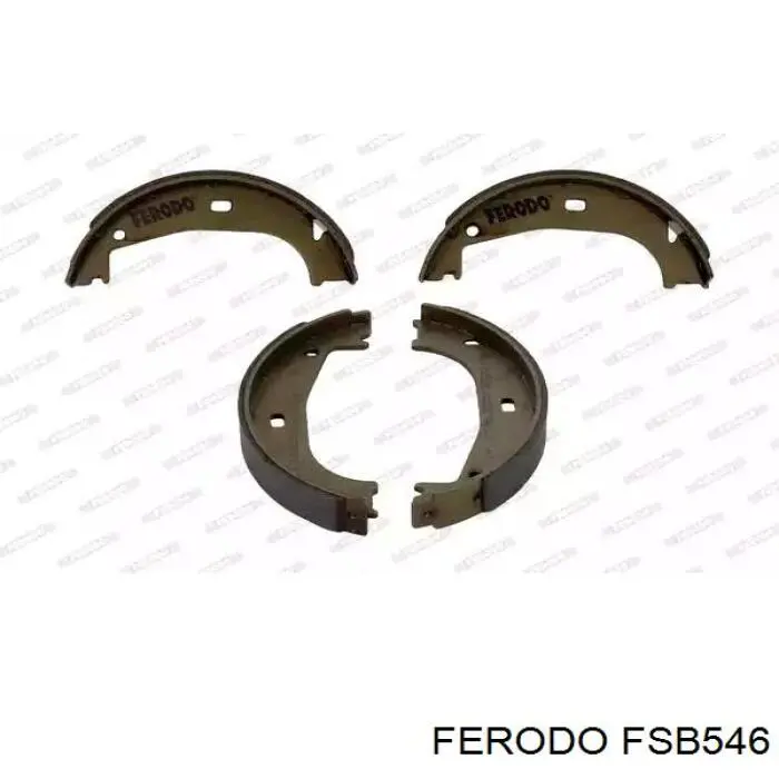 FSB546 Ferodo колодки ручника (стояночного тормоза)