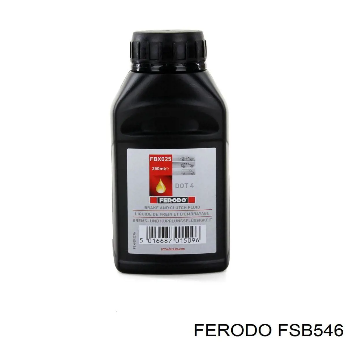 FSB546 Ferodo Тормозные колодки ручника
