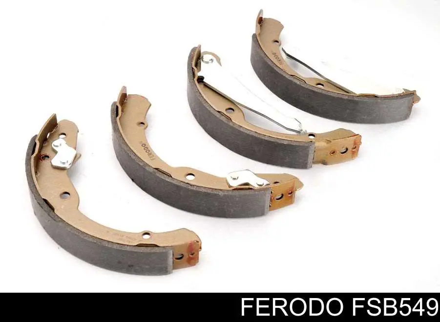 FSB549 Ferodo колодки тормозные задние барабанные