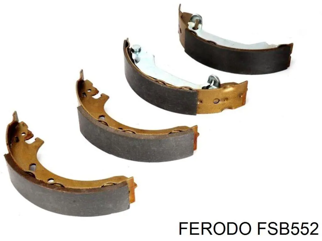 FSB552 Ferodo колодки тормозные задние барабанные