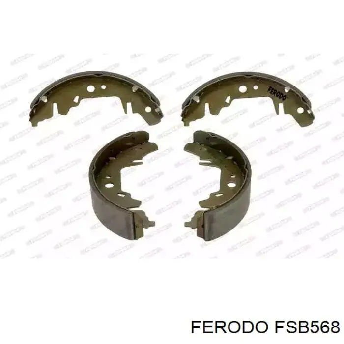 FSB568 Ferodo колодки тормозные задние барабанные