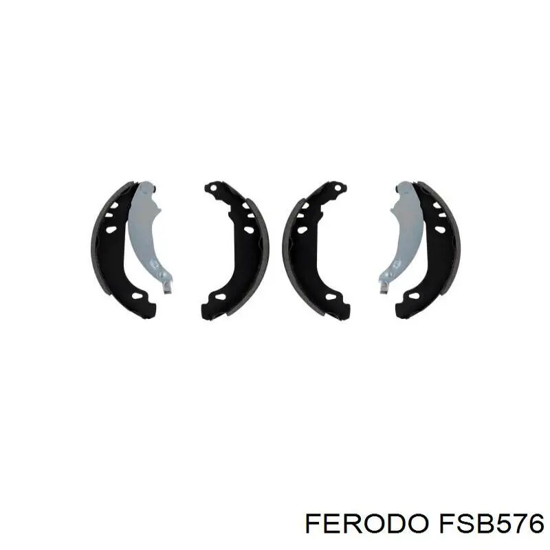 Задние барабанные колодки FSB576 Ferodo