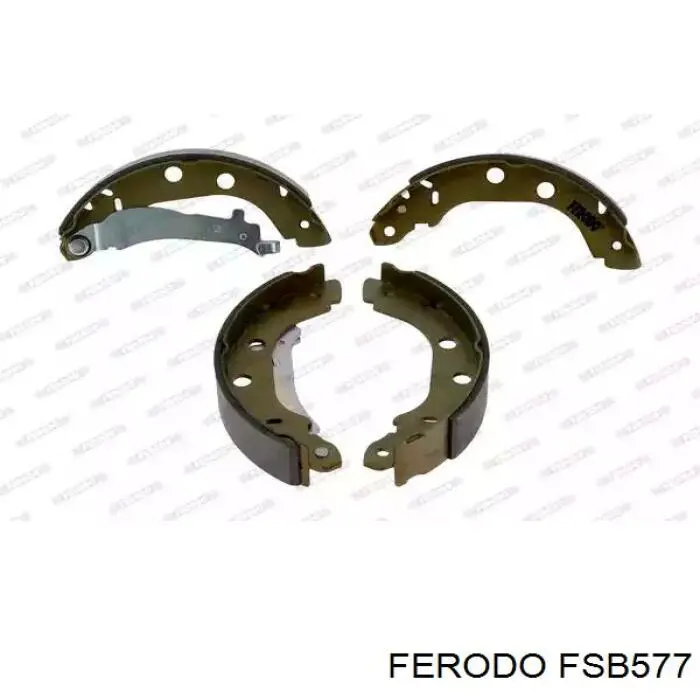 FSB577 Ferodo колодки тормозные задние барабанные