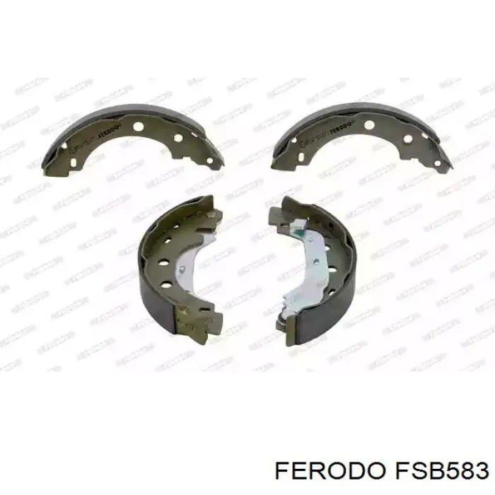 FSB583 Ferodo колодки тормозные задние барабанные