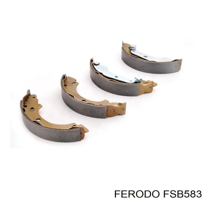 Тормоза рабочие задние ножные и тормозные барабаны Ferodo FSB583 цена, от 19.00 USD