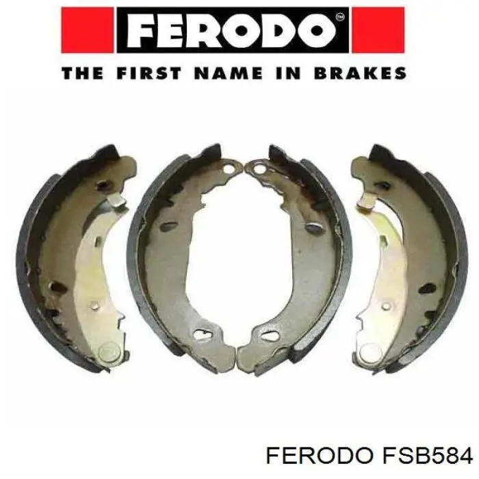 Тормоза рабочие задние ножные и тормозные барабаны Ferodo FSB584 цена, от 17.00 USD