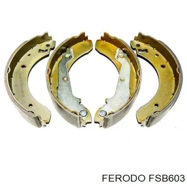 Задние барабанные колодки FSB603 Ferodo