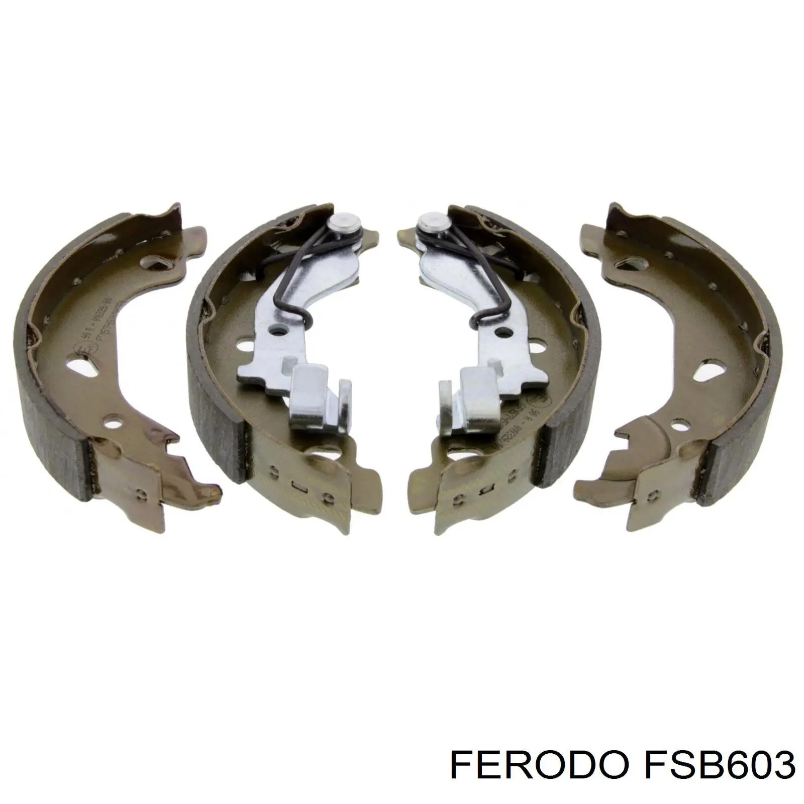 Тормоза рабочие задние ножные и тормозные барабаны Ferodo FSB603 цена, от 16.86 USD