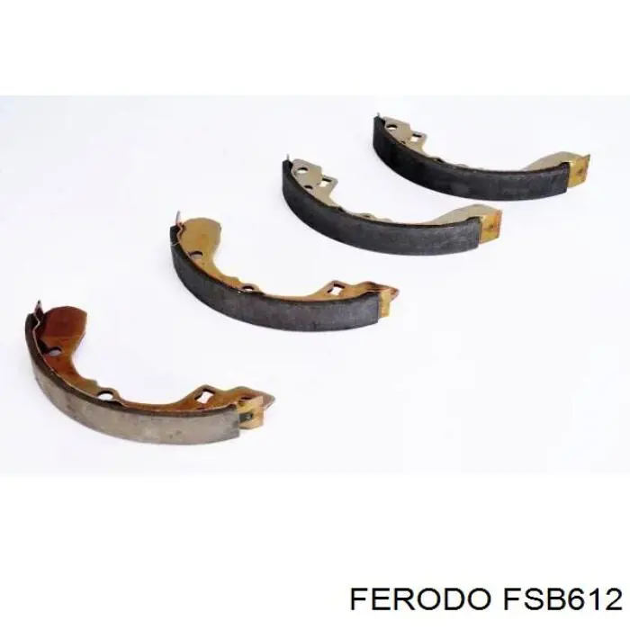 Задние барабанные колодки FSB612 Ferodo