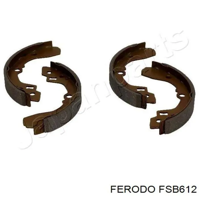 Тормоза рабочие задние ножные и тормозные барабаны Ferodo FSB612 цена, от 16.59 USD
