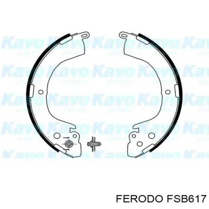 Барабанные колодки Ferodo FSB617
