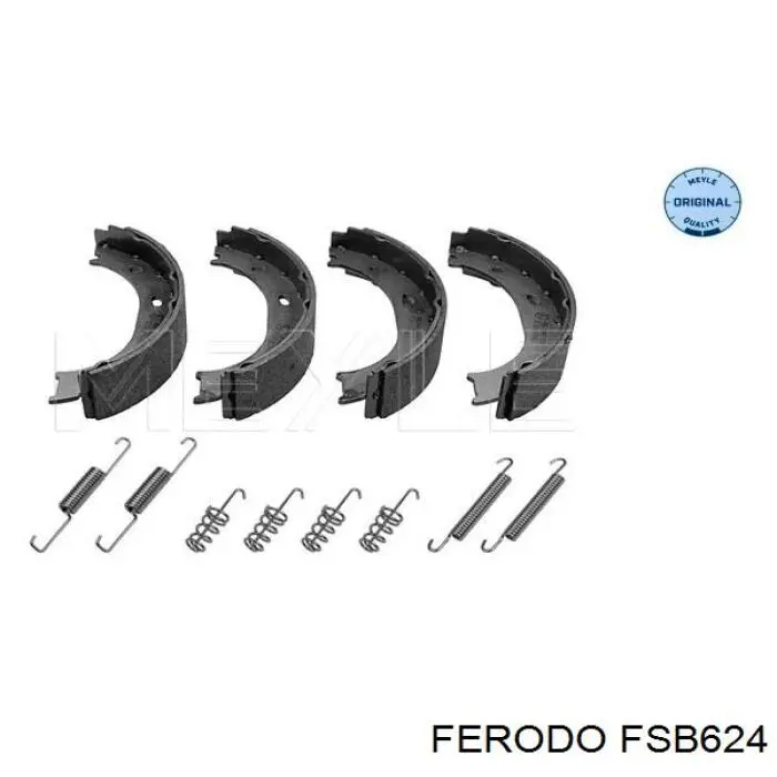 Колодки ручника FSB624 Ferodo