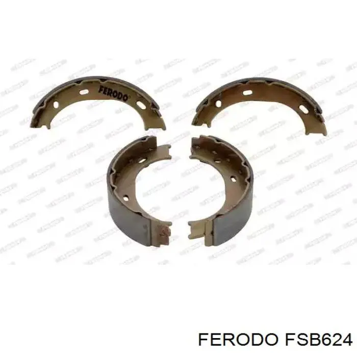 FSB624 Ferodo колодки ручника (стояночного тормоза)