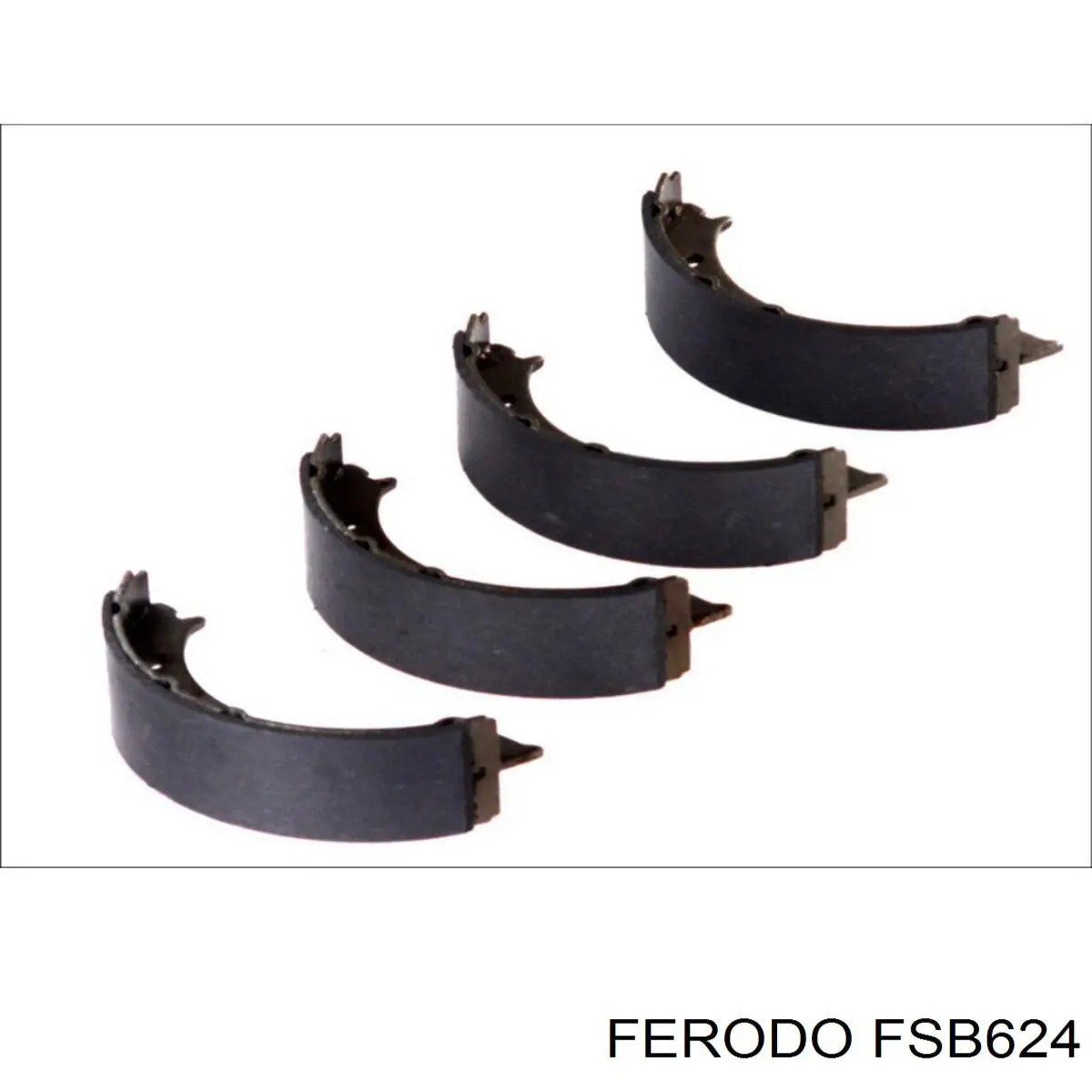 Тормозные колодки стояночного тормоза Ferodo FSB624 цена, от 20.33 USD