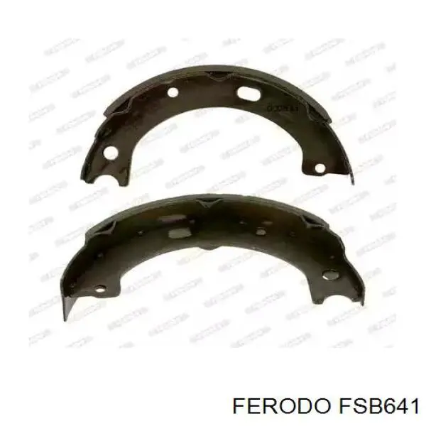 FSB641 Ferodo колодки ручника (стояночного тормоза)