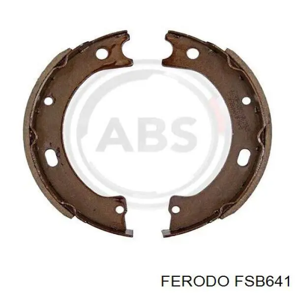 Тормозные колодки стояночного тормоза Ferodo FSB641 цена, от 28.38 USD