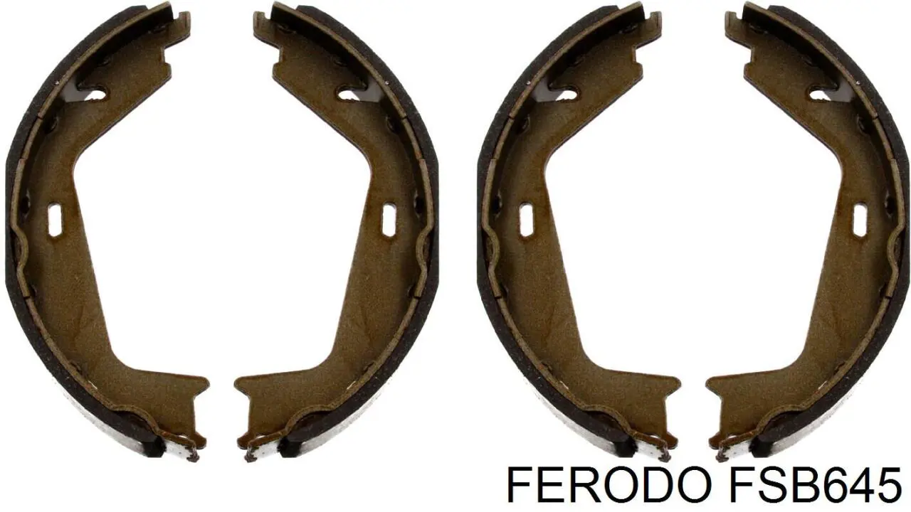 Колодки ручника FSB645 Ferodo