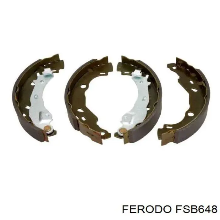 Задние барабанные колодки FSB648 Ferodo
