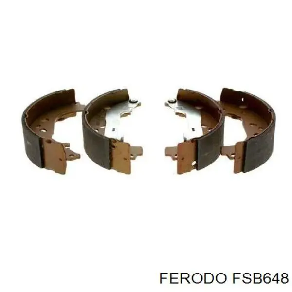 Тормоза рабочие задние ножные и тормозные барабаны Ferodo FSB648 цена, от 59.50 USD