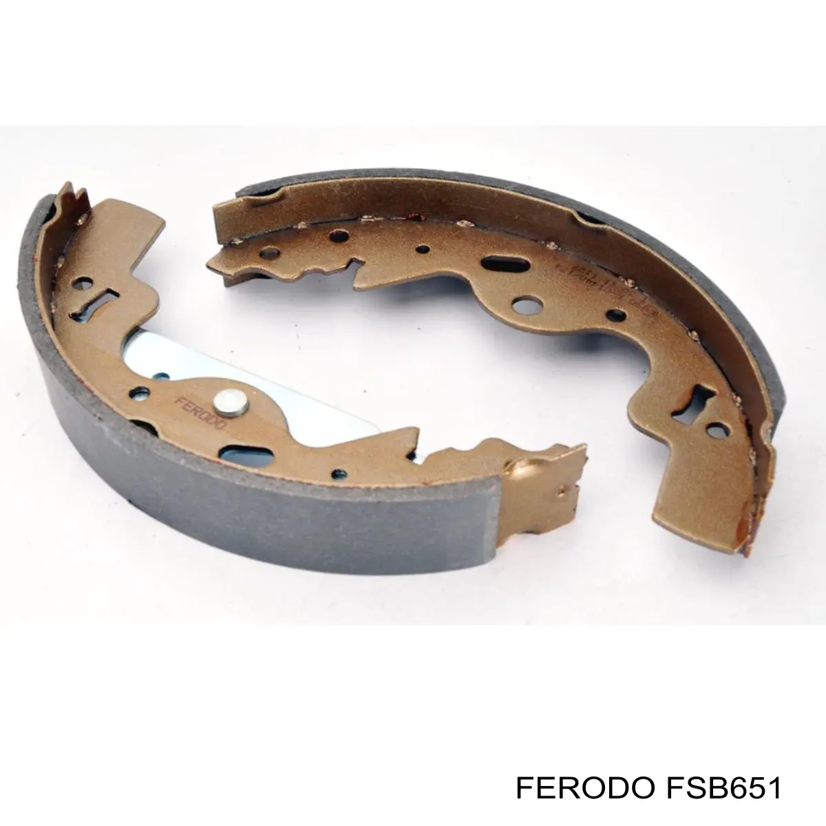 Задние барабанные колодки FSB651 Ferodo
