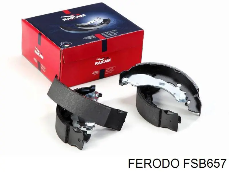 Задние барабанные колодки FSB657 Ferodo