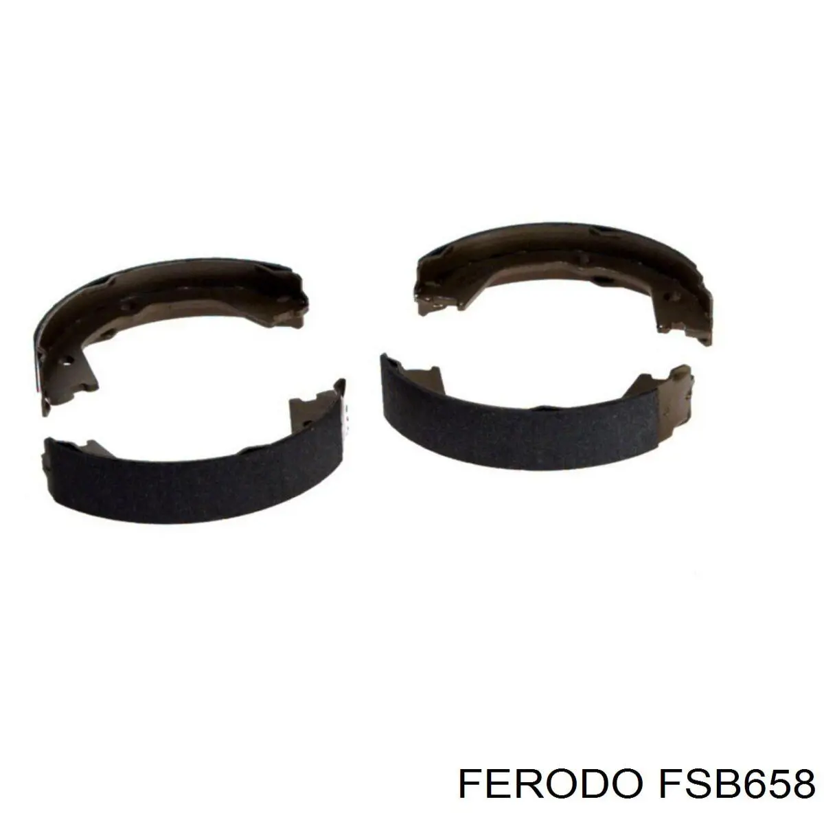 FSB658 Ferodo колодки тормозные задние барабанные