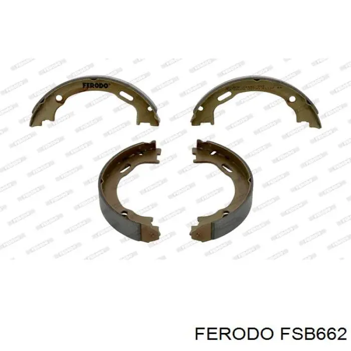 Колодки ручника FSB662 Ferodo