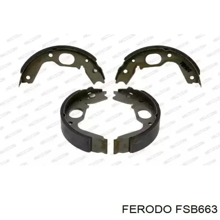 Колодки ручника FSB663 Ferodo