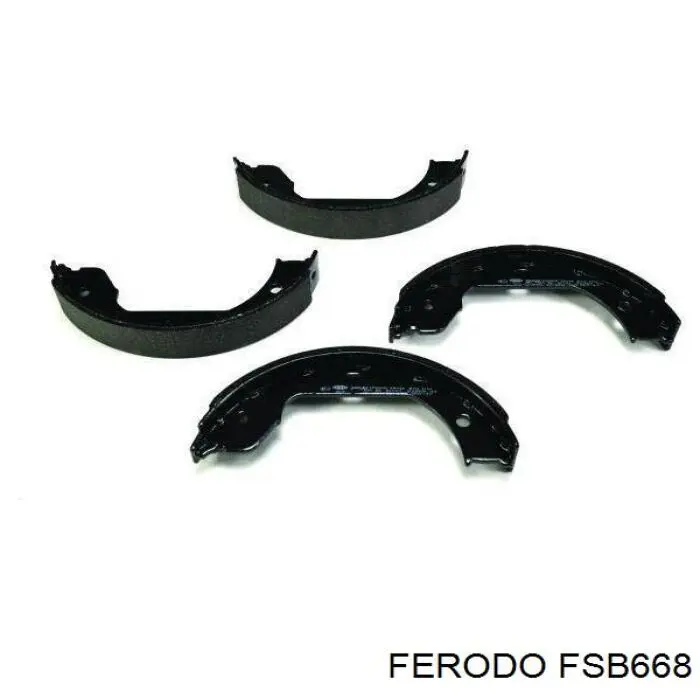 Колодки стояночного тормоза Ferodo FSB668