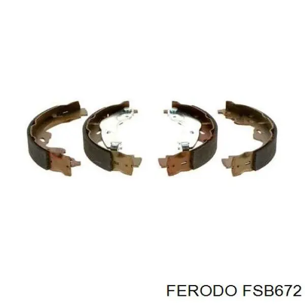 Барабанные колодки Ferodo FSB672