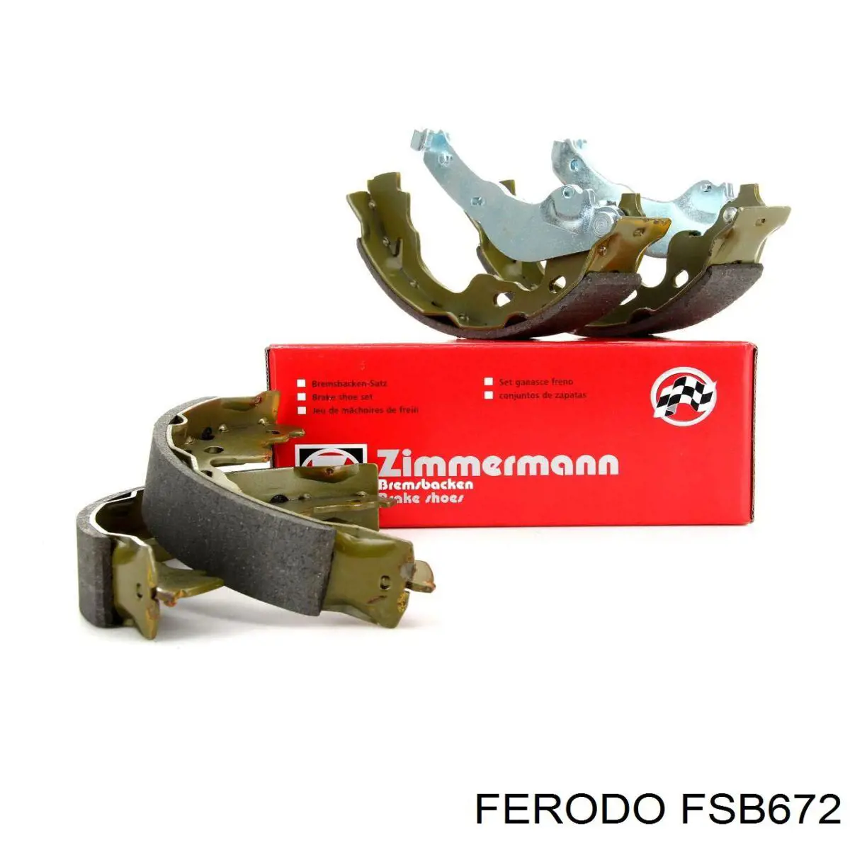 Тормоза рабочие задние ножные и тормозные барабаны Ferodo FSB672 цена, от 26.21 USD