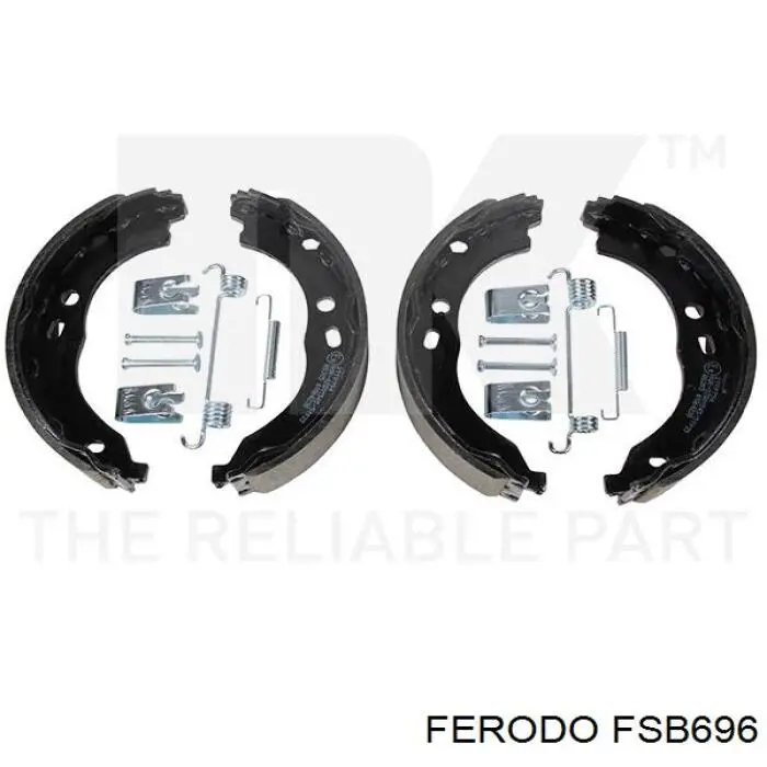 Колодки стояночного тормоза Ferodo FSB696