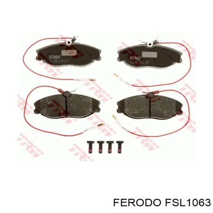 Тормозные колодки Ferodo FSL1063